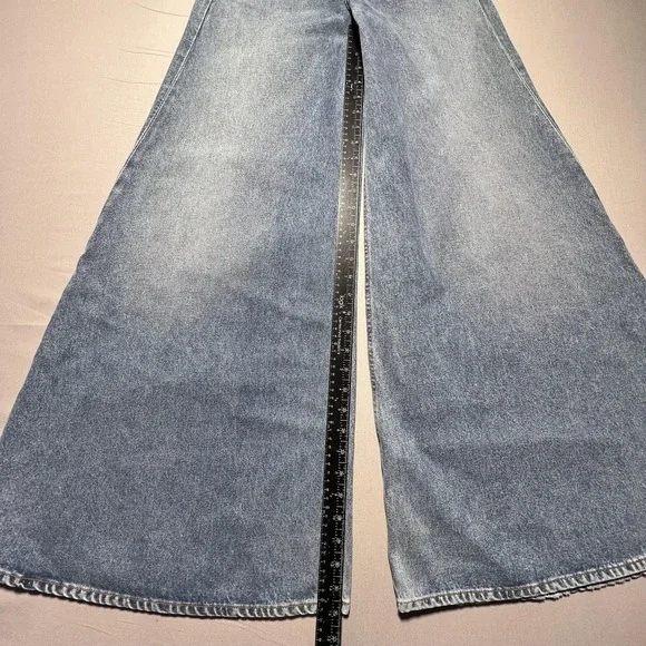 Citizens‎ Of Humanity Amari Ultra Wide Leg Dweller Jeans Womens 23 Blue 26x32